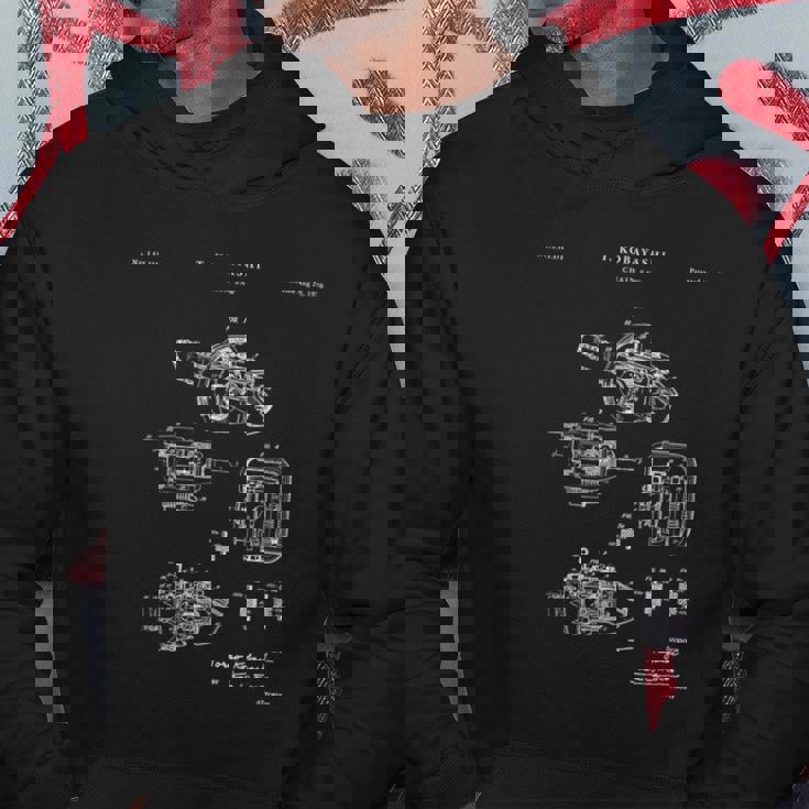 チェーンソー特許tシャツ Man Caveシャツ パーカー 面白い贈り物