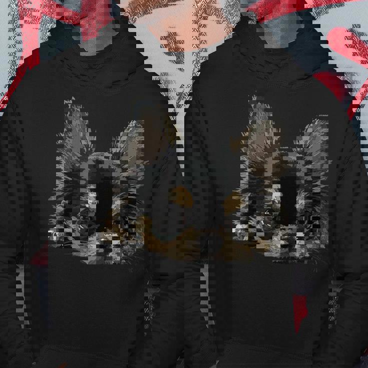 チワワ ロングヘア チワワ 子犬 犬好き ママ パパ パーカー 面白い贈り物