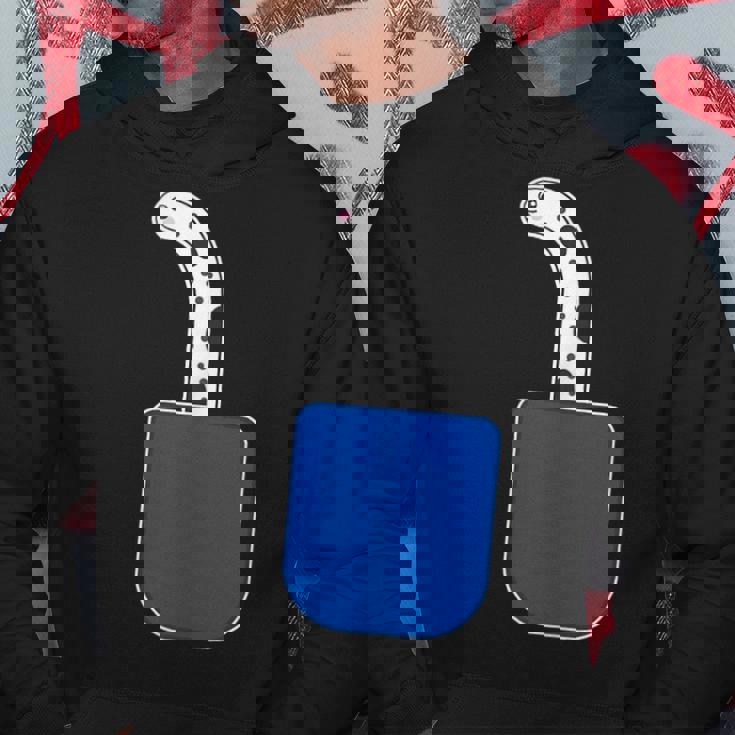 チンアナゴ（いん・ざ・ぽけっと）【どうぶつフレンズ】魚 水族館の生き物 かわいい 面白い 動物 チンアナゴ イラスト パーカー 面白い贈り物