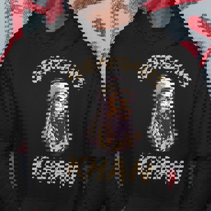 チンギス・ハーン モンゴルの歴史 パーカー 面白い贈り物