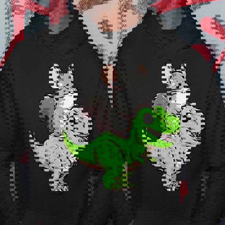 チンチラ T-Rex 恐竜 ペット おもしろい ティラノサウルス パーカー 面白い贈り物