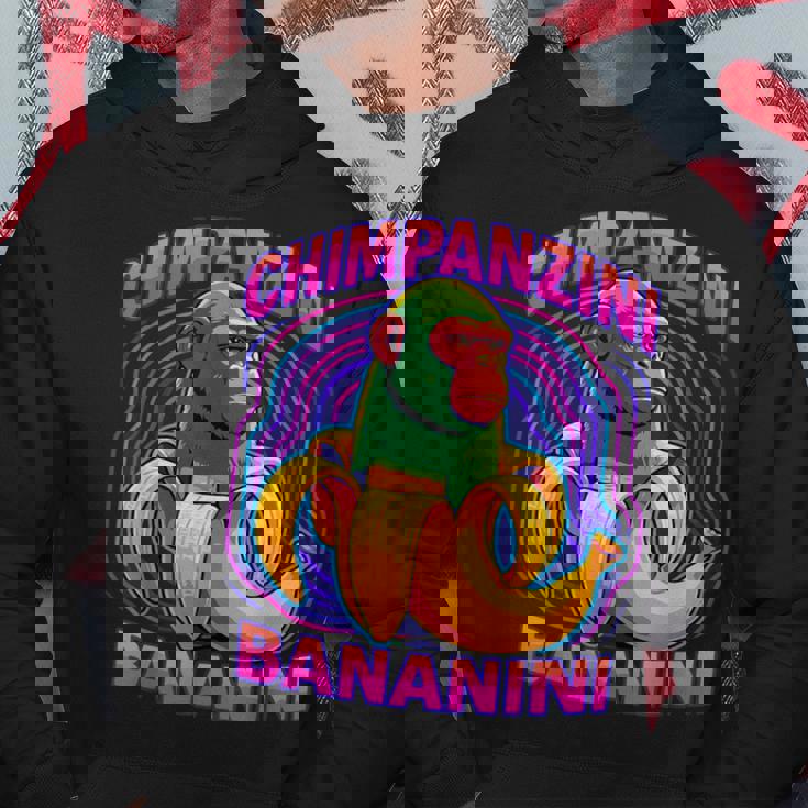 チンパンジーニ バナニーニ イタリアのブレインロットミーム パーカー 面白い贈り物