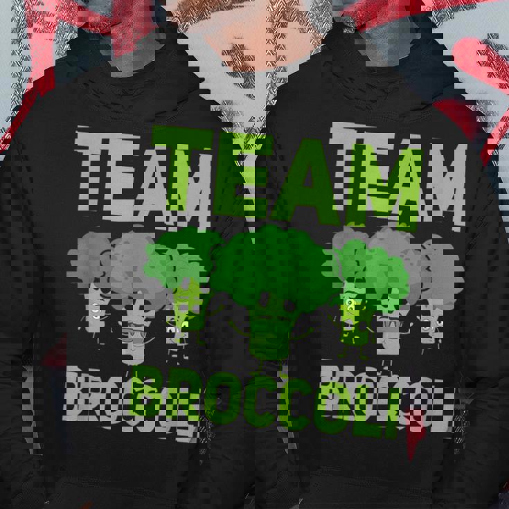 チーム ブロッコリー ビーガン ベジタリアン 植物ベース 野菜 パーカー 面白い贈り物