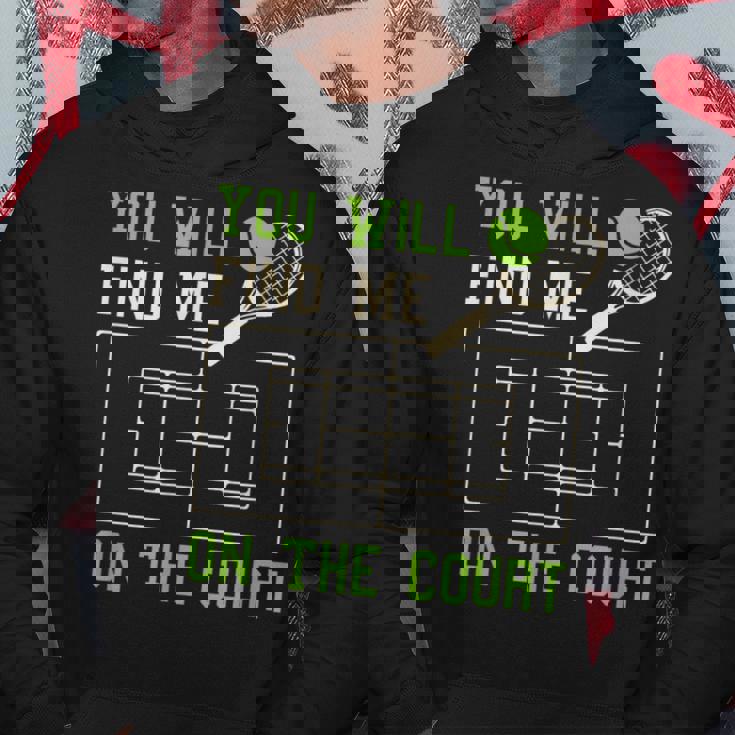 テニスコート テニスプレーヤー おもしろ名言集 パーカー 面白い贈り物