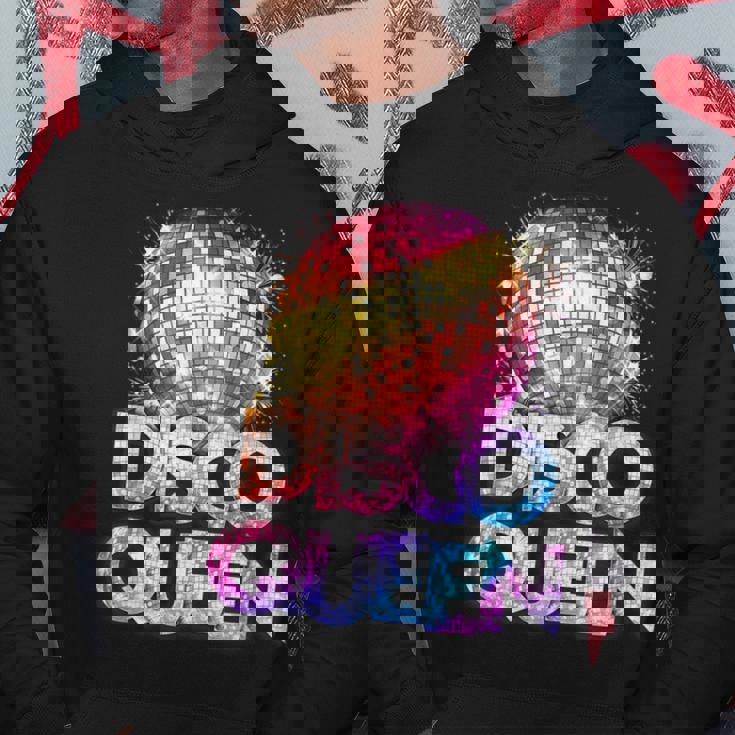 ディスコクイーン-70年代のディスコをテーマにしたヴィンテージ70年代のコスチューム パーカー 面白い贈り物