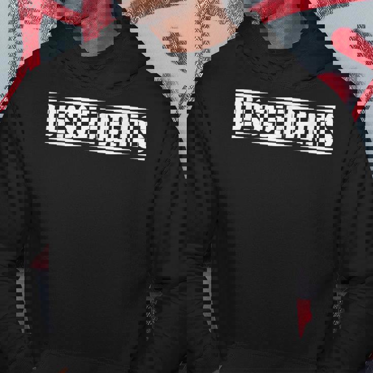 ディセンデント クラシックデザインtシャツ パーカー 面白い贈り物