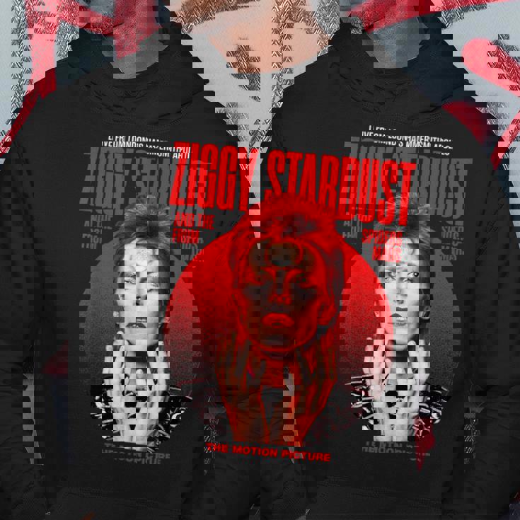 デヴィッド・ボウイ ジギー スターダスト モーションピクチャー カラー スキタ写真 パーカー 面白い贈り物