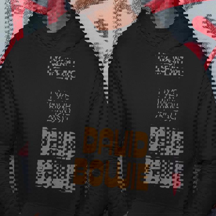 デヴィッド・ボウイ 聞いていなかった ボウイのことを考えていた パーカー 面白い贈り物