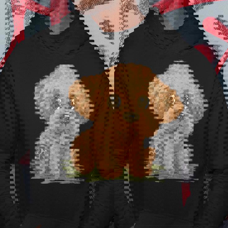 トイプードル かわいい いぬ 子犬 ペット おもしろ 動物 イラスト パーカー 面白い贈り物