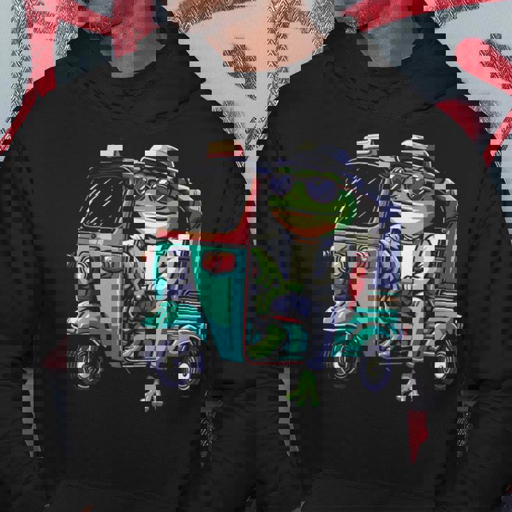 トゥクトゥク フロッグ トゥクトゥク パーカー 面白い贈り物