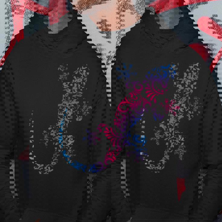 トカゲ爬虫類 マオリ柄 カメレオンヤモリ パーカー 面白い贈り物