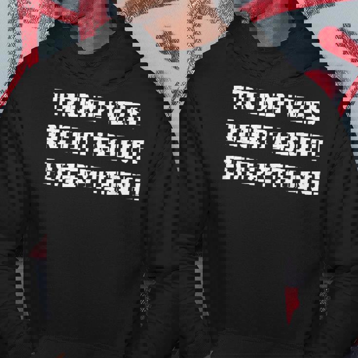 トランプは何でも正しかった パーカー 面白い贈り物