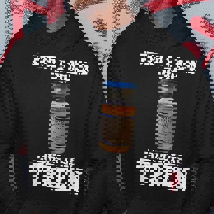 トレンを愛する男 パーカー 面白い贈り物