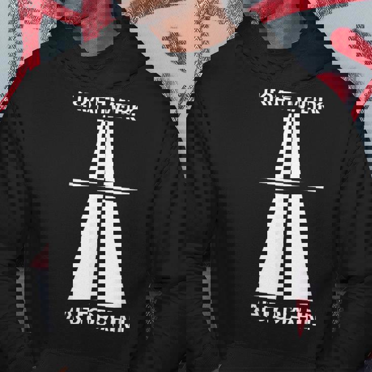 ドイツでの楽しい高速運転のためのクラフトワークアウトバーン パーカー 面白い贈り物