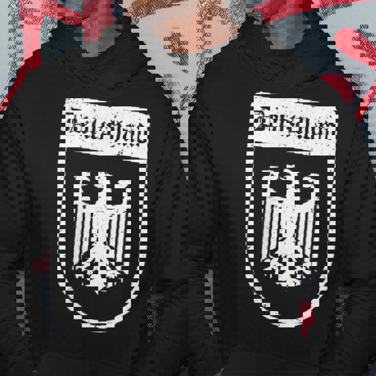 ドイツ国旗 ドイツの鷲 パーカー 面白い贈り物