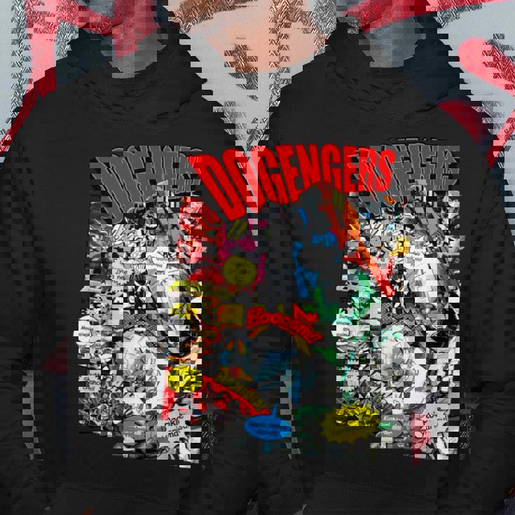 ドゲンジャーズ コミック風 パーカー 面白い贈り物