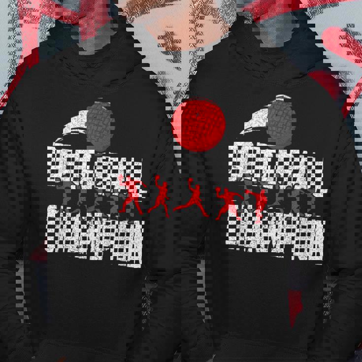 ドッジボール選手権 ドッジボール選手 I ドッジボール パーカー 面白い贈り物