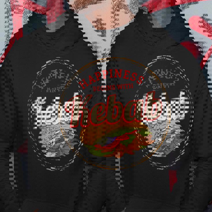 ドネルケバブ レトロ スナック ビンテージ ストリート フード グルメ お土産 パーカー 面白い贈り物