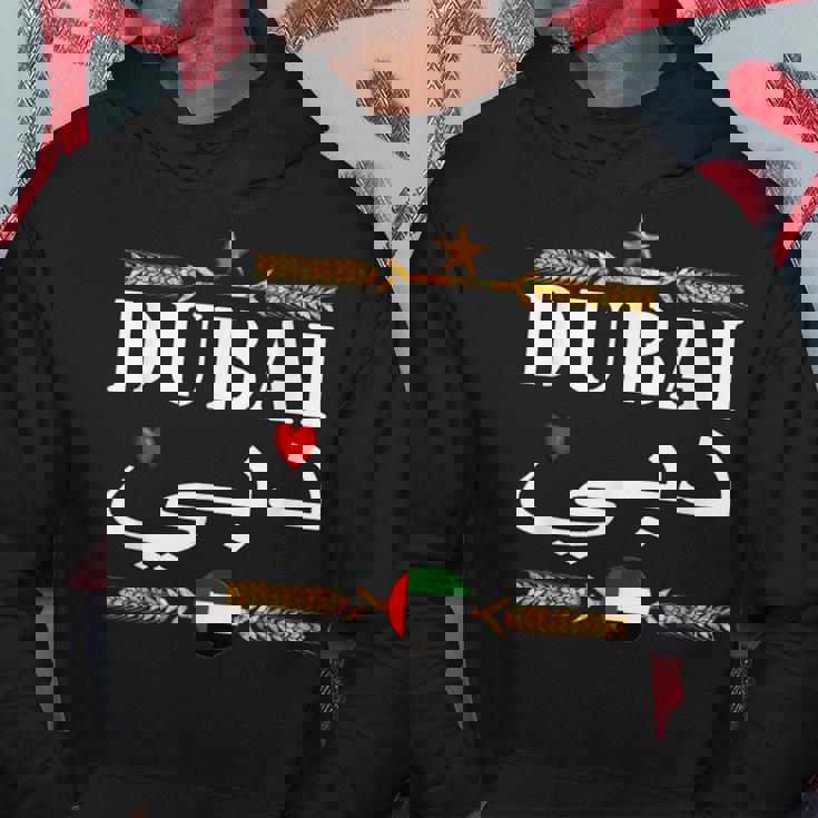 ドバイ アラブ首長国連邦Uaeお土産 おもしろ ラブ ドバイ パーカー 面白い贈り物