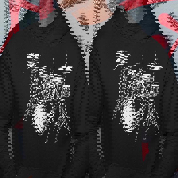 ドラムセットの図面 電子ドラム パーカー 面白い贈り物