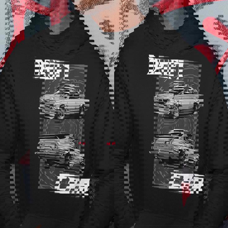 ドリフトカー ジャパニーズクラシックチューニングカー パーカー 面白い贈り物