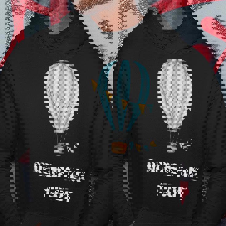 ドリーム・テイク・フライト パーカー 面白い贈り物