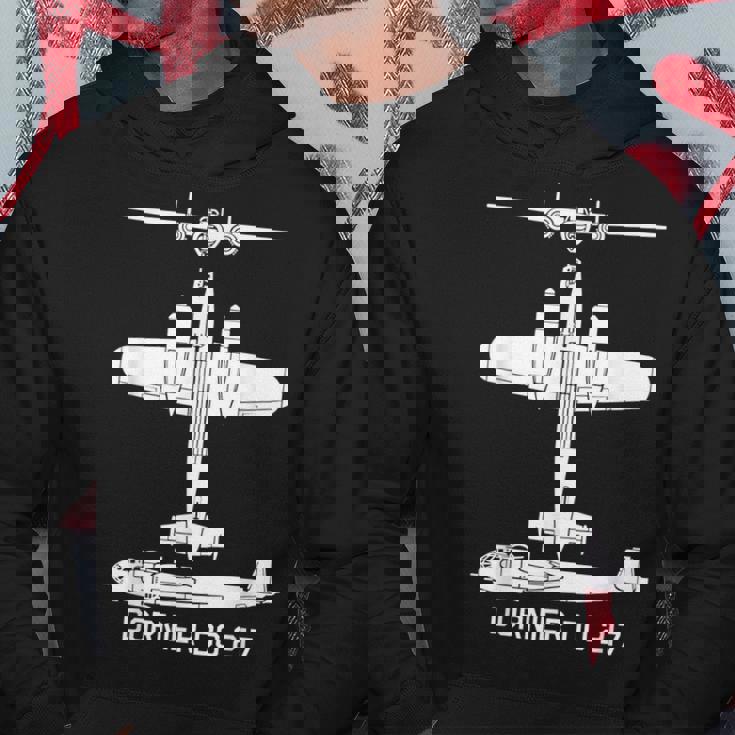 ドルニエdo217ドイツ第二次世界大戦爆撃機 パーカー 面白い贈り物