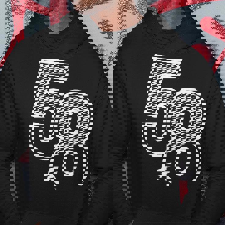 ナンバー58 スポーツジャージ 58 誕生日 パーカー 面白い贈り物