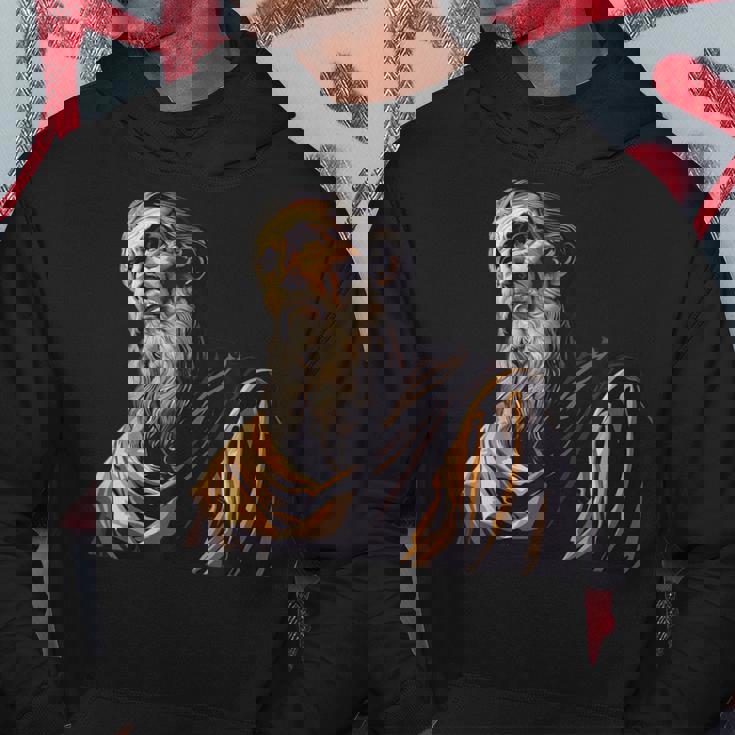 ニッサのグレゴリー 古い絵画 パーカー 面白い贈り物