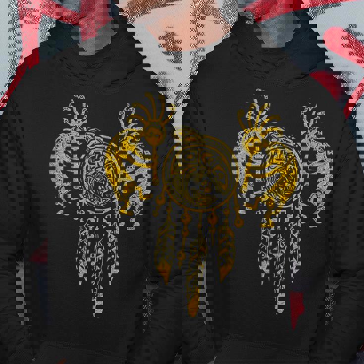 ネイティブアメリカン ココペリ クジラ ドリームキャッチャー 7 ファンファン ファン パーカー 面白い贈り物