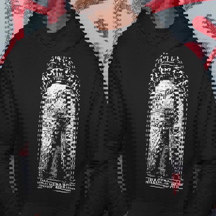 ネイティブアメリカンインディアンレトロデザイン。 パーカー 面白い贈り物