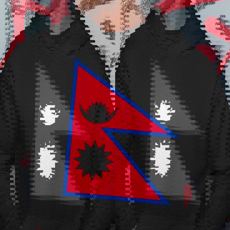ネパール国旗 パーカー 面白い贈り物