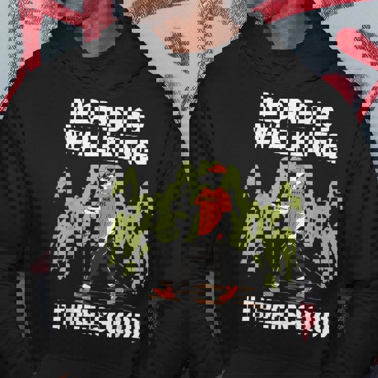 ノルディック ウォーキング ランニング スポーツ ハイキング フィットネス ウォーキング ランニング パーカー 面白い贈り物