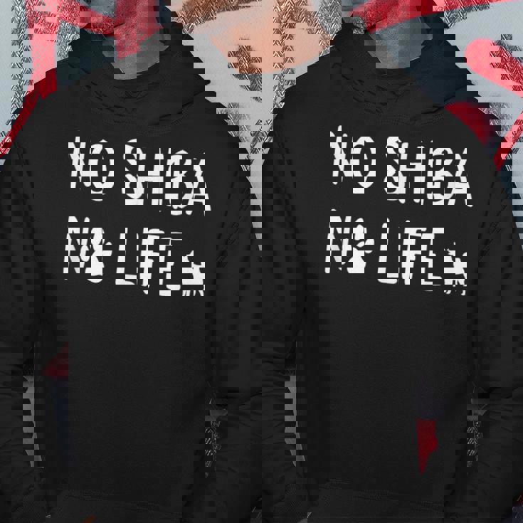 ノーシバノーライフ 柴犬好き 柴犬 愛犬家 柴犬の飼い主 柴犬飼い 犬の飼い主 柴犬 パーカー 面白い贈り物