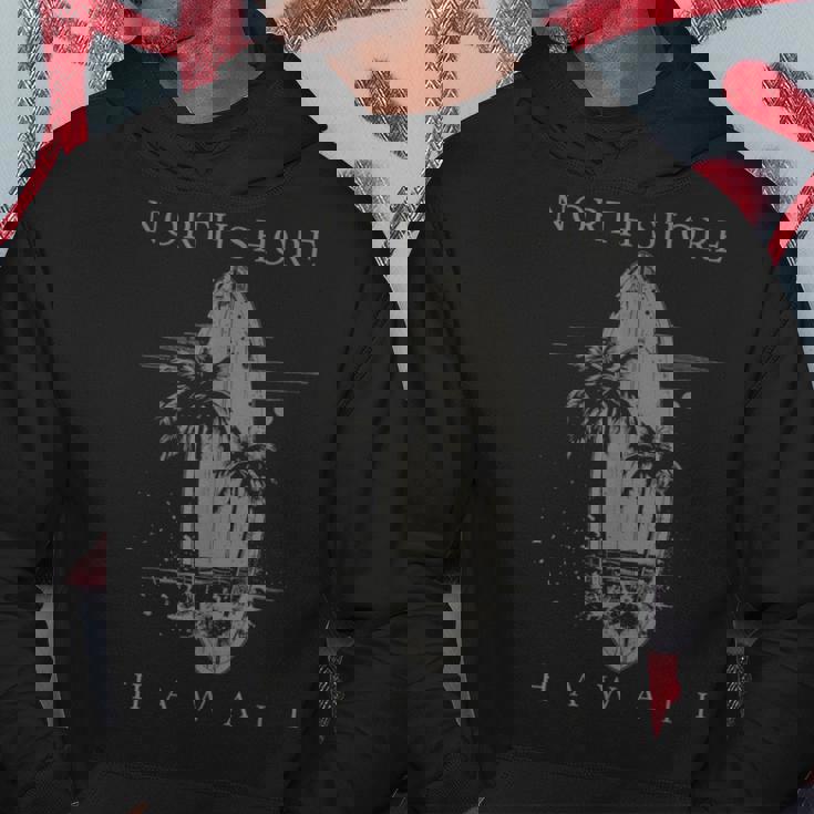 ノースショア ハワイ サーフボード オアフ ハレイワ サーフィン サーファー パーカー 面白い贈り物