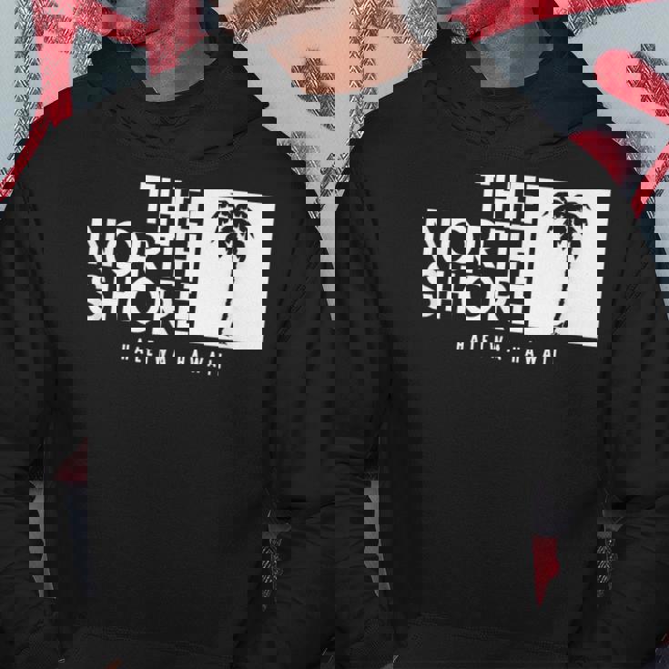 ノースショア ハワイ ヤシの木 パーカー 面白い贈り物