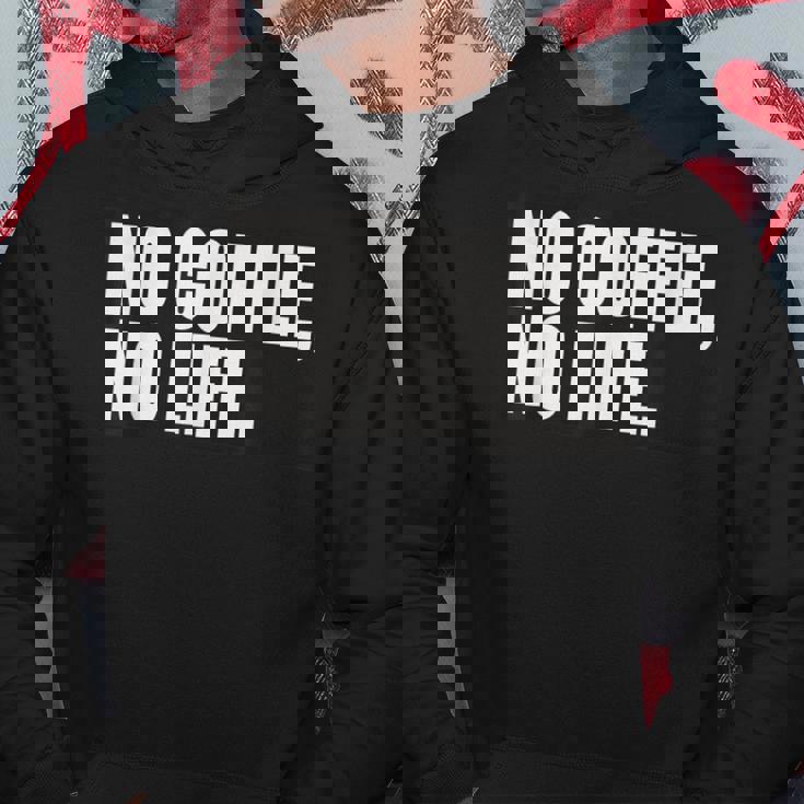 ノー・コーヒー・ノー・ライフ パーカー 面白い贈り物