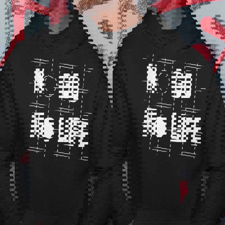 ノー碁ノーライフ 囲碁好き 囲碁将棋 囲碁 碁打ち 囲碁クラブ 囲碁サークル パーカー 面白い贈り物