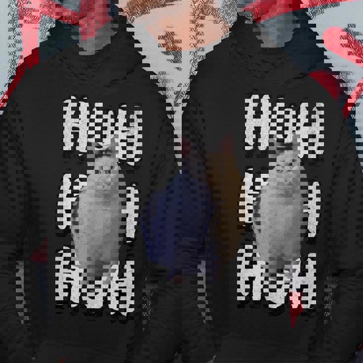 ハァッ 猫ミーム 人気 インターネットミーム Cat Day クリスマス パーカー 面白い贈り物