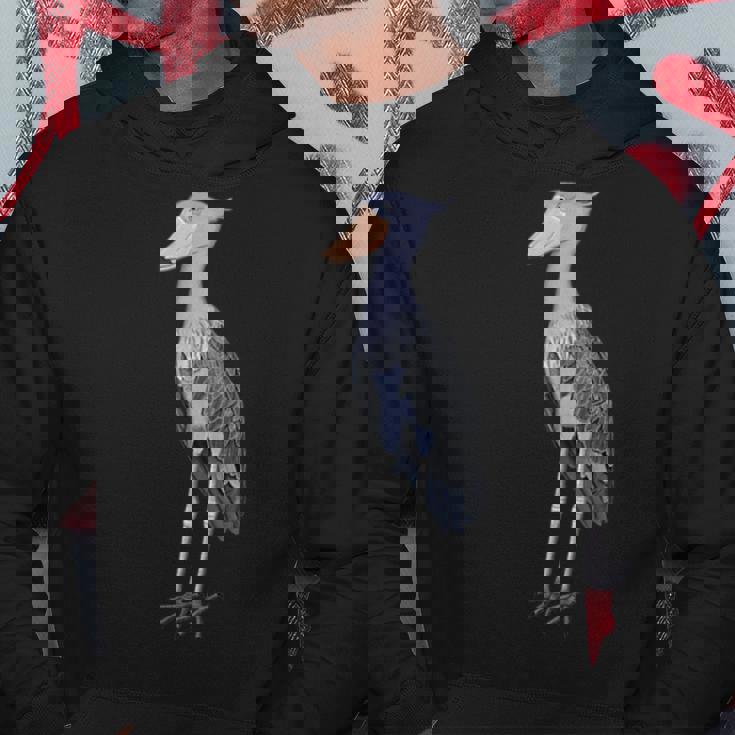 ハシビロコウ 鳥 動物 図 バードウォッチング 贈り物 鳥類学者 生物学者 自然科学 パーカー 面白い贈り物