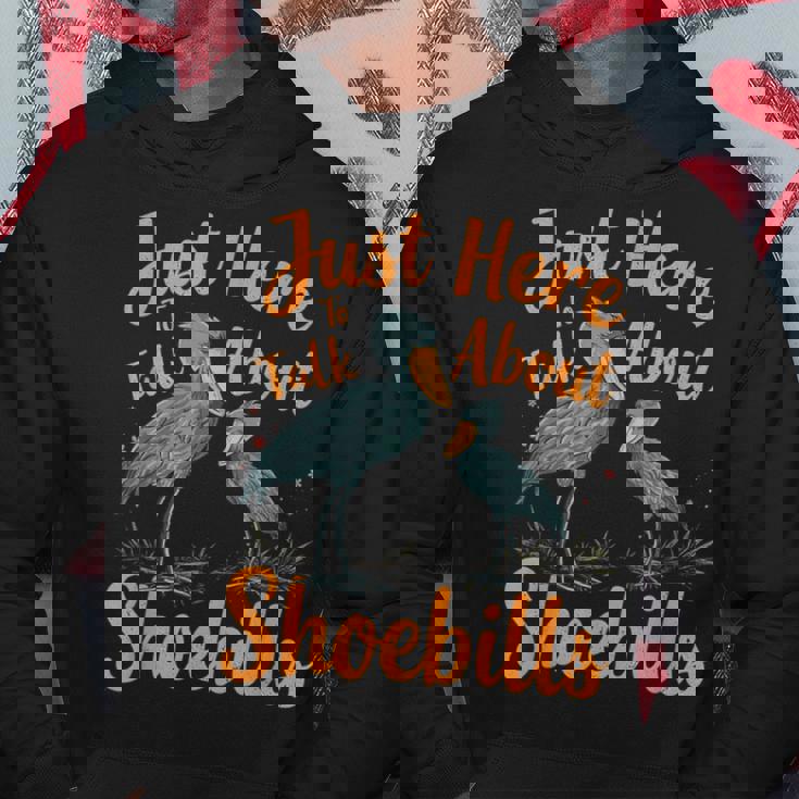 ハシビロコウについて話すだけ パーカー 面白い贈り物