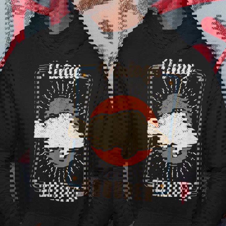 ハタ 魚 ヴィンテージ レトロ クラシック 動物 愛 パーカー 面白い贈り物