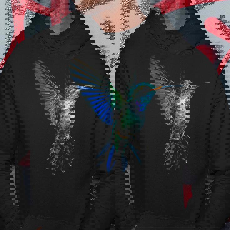 ハチドリ 鳥モチーフ 動物 イラスト ハチドリ パーカー 面白い贈り物