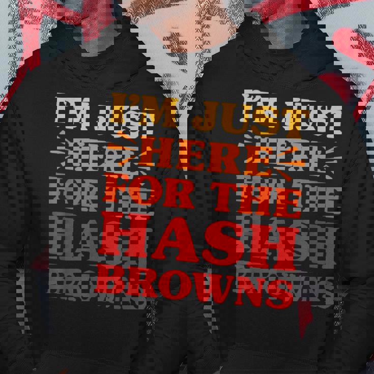 ハッシュブラウンズ I Love Hash Browns面白い食べ物 ハッシュブラウンズ好き パーカー 面白い贈り物