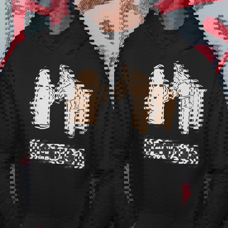 ハニワ くん と 馬 埴輪【ゆるフレンズ】歴史土器 キャラクター かわいい イラスト パーカー 面白い贈り物