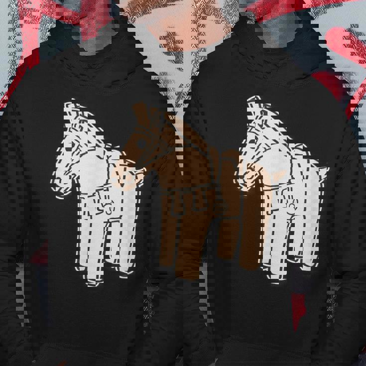 ハニワの馬 埴輪【ゆるフレンズ】歴史土器 シンプル かわいい イラスト パーカー 面白い贈り物