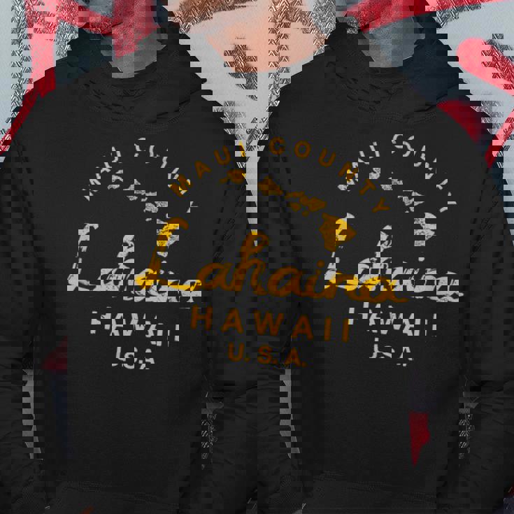 ハワイ ラハイナ マウイ ハワイ諸島 ヴィンテージ パーカー 面白い贈り物