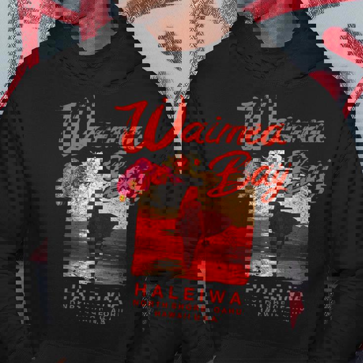 ハワイ ワイメア ベイ サーフィン ヴィンテージ ハワイアン パーカー 面白い贈り物