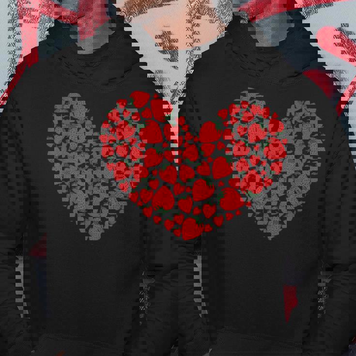 ハート ストロベリー ガーデニング パーカー 面白い贈り物