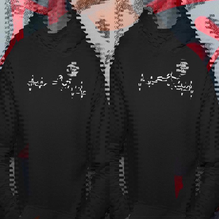 ハートビート 猫 ハートビートねこ 心電図 猫の魚を思う Heartbeat Cat おもしろ パーカー 面白い贈り物